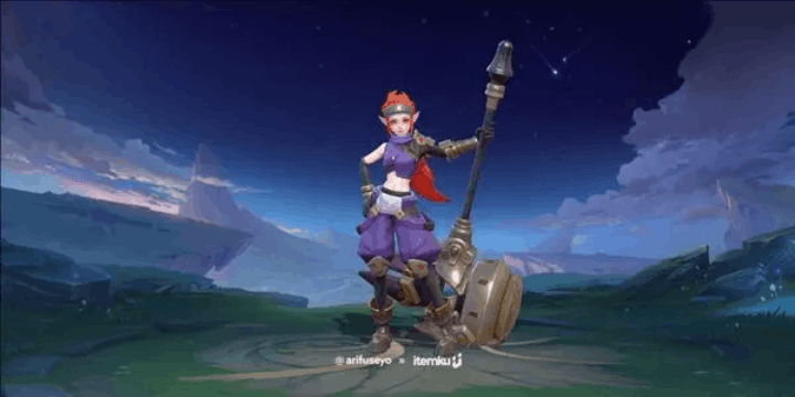 Desain Visual, Dari Gadis Kecil Menjadi Prajurit Elite