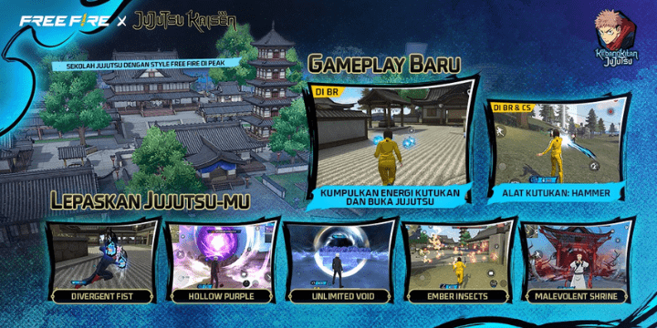 Koleksi Skin Eksklusif, Menjadi Penyihir Jujutsu di Arena