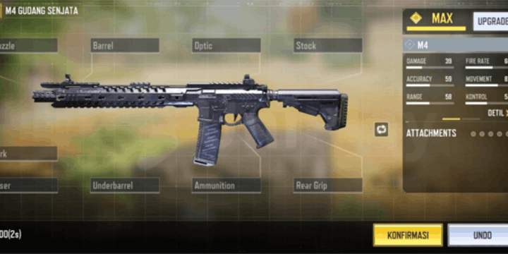 Status Senjata M4 di Meta CODM 2026, Sang Stabilisator yang Kembali Bangkit