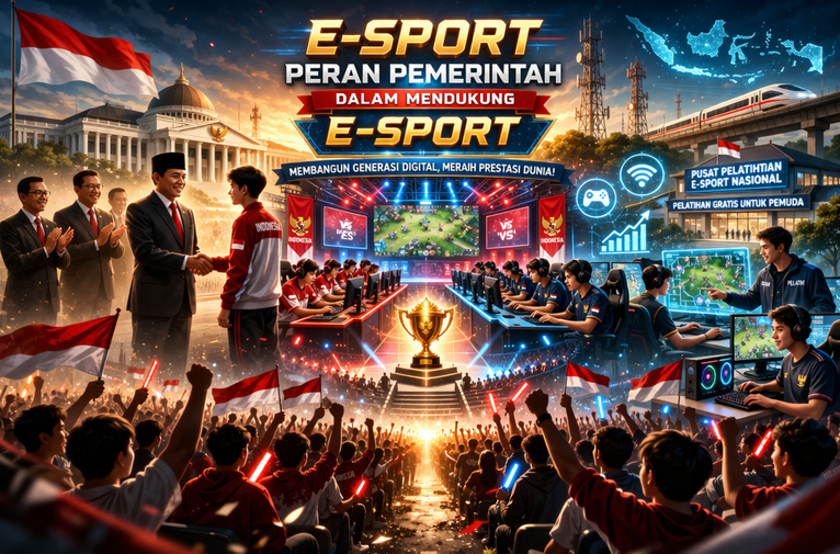 E-Sport Peran Pemerintah Mendukung E-Sport Nasional No 1