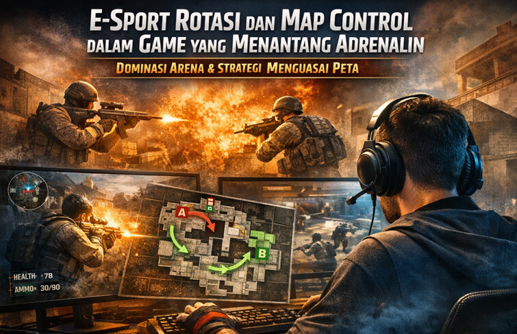 E-Sport Rotasi Map Control Game yang Menantang Adrenalin