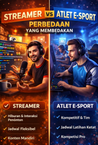 Perbedaan Streamer