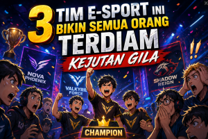 3 Tim E-Sport Ini Bikin Semua