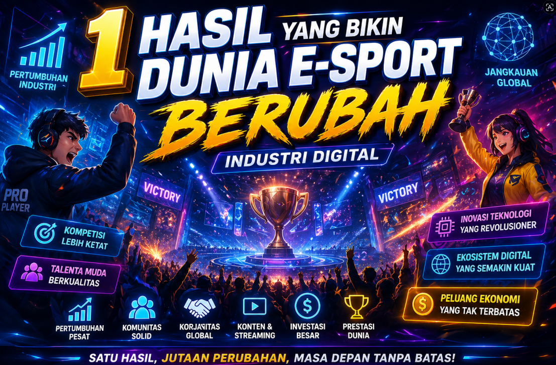 1 Hasil yang Bikin Dunia E-Sport