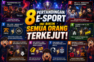 8 Pertandingan E-Sport Ini