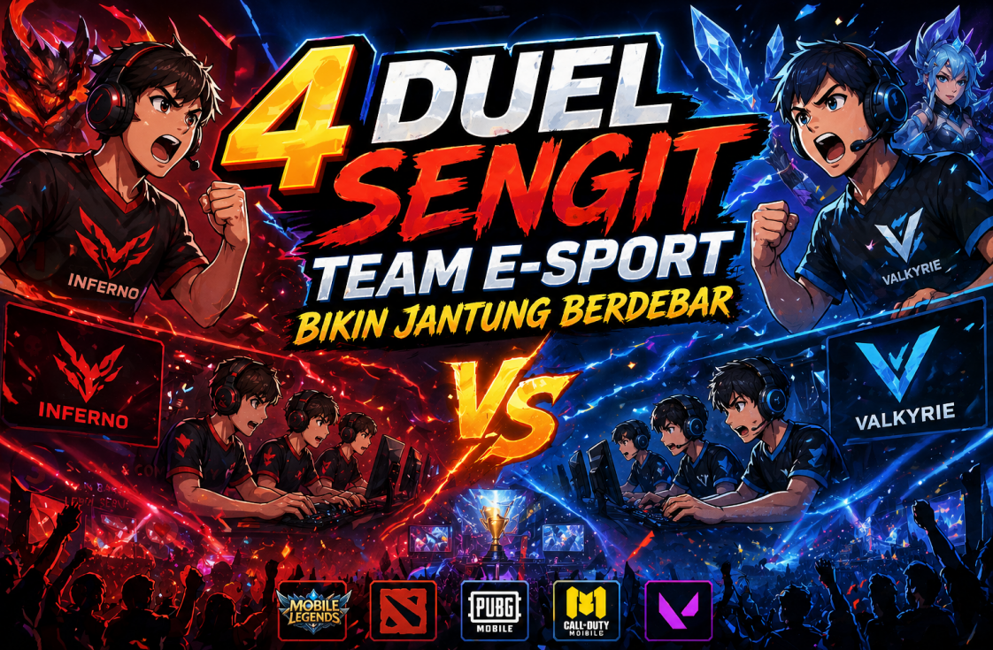 4 Duel Sengit Team E-Sport