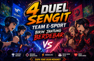 4 Duel Sengit Team E-Sport
