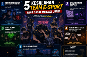 5 Kesalahan Team E-Sport