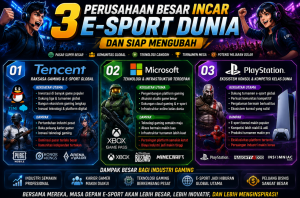 3 Perusahaan Besar Incar E-Sport