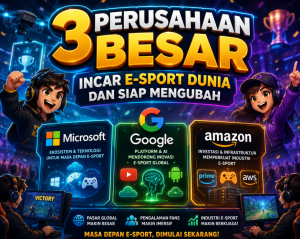 3 Perusahaan Besar Incar E-Sport