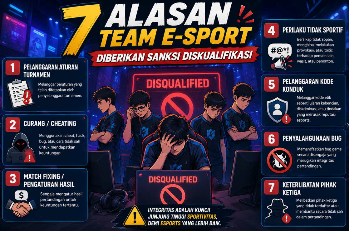 7 Alasan Team E-Sport