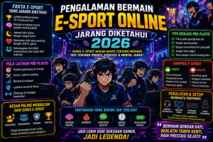 Pengalaman Bermain E-Sport