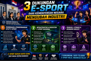 3 Dukungan E-Sport
