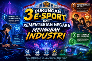 3 Dukungan E-Sport