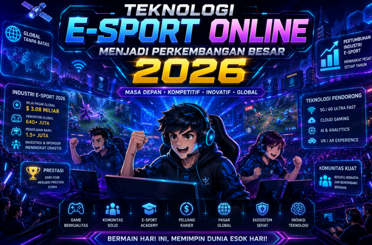 Teknologi E-Sport Online