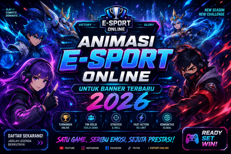 Animasi E-Sport Online