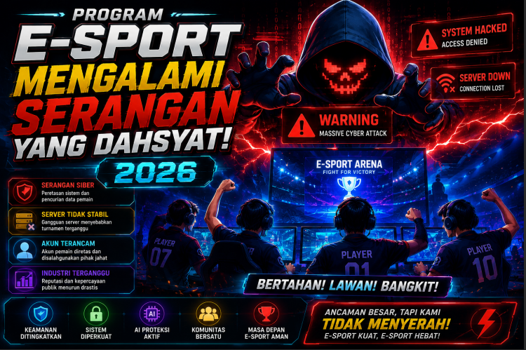 Program E-Sport Mengalami