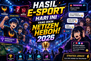 Hasil E-Sport Hari Ini