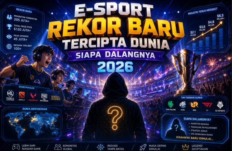E-Sport Rekor Baru Tercipta