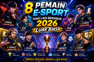 8 Pemain E-Sport
