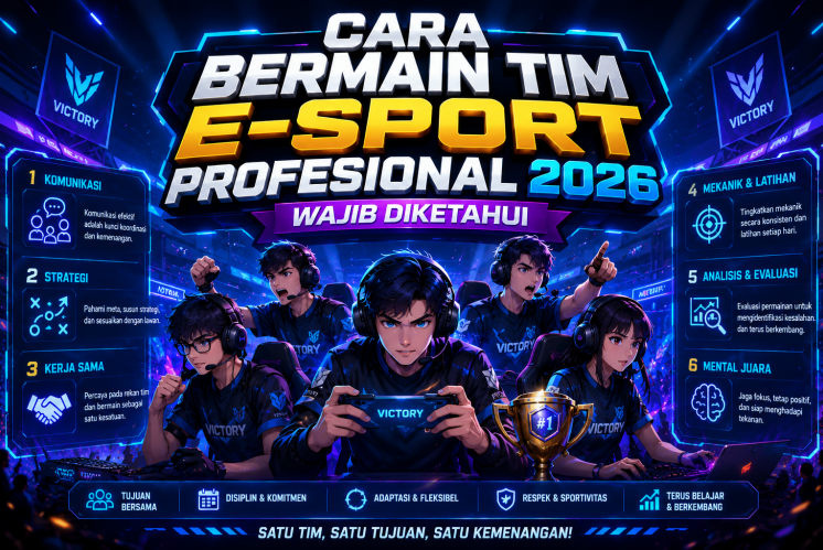 Cara Bermain Tim E-Sport