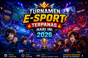 Turnamen E-Sport Terpanas