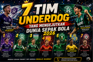 7 Tim Underdog yang Mengejutkan