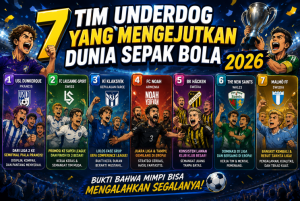 7 Tim Underdog yang Mengejutkan