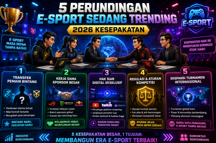 5 Perundingan E-Sport