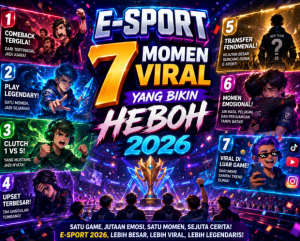 E-Sport 7 Momen Viral