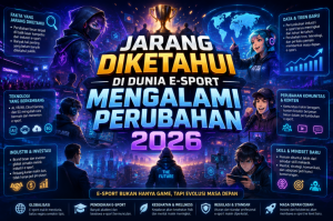 Jarang Diketahui di Dunia E-Sport