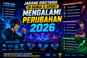 Jarang Diketahui di Dunia E-Sport