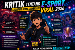 Kritik Tentang E-Sport Seorang Remaja