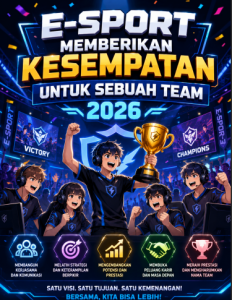 E-Sport Memberikan Kesempatan