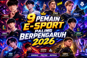 9 Pemain E-Sport