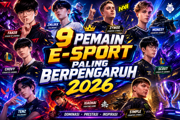 9 Pemain E-Sport