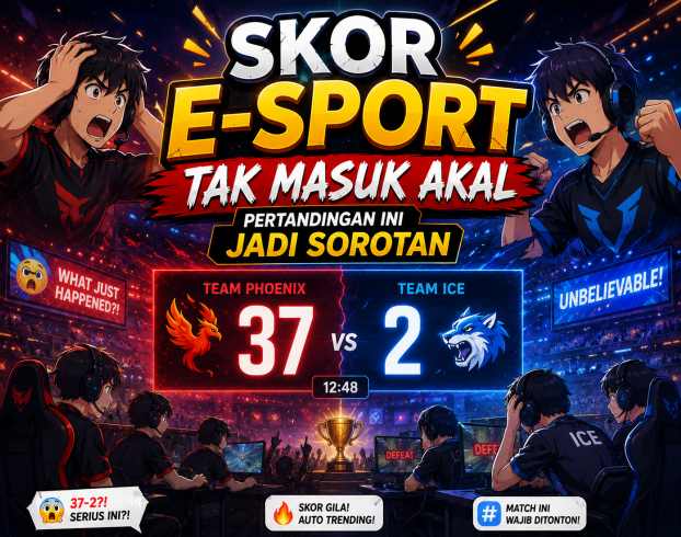 Skor E-Sport Tak Masuk Akal