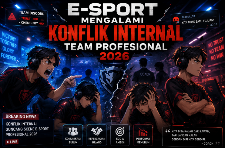 E-Sport Mengalami Konflik