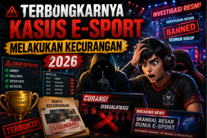 Terbongkarnya Kasus E-Sport