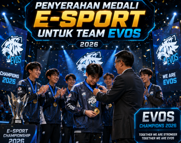 Penyerahan Medali E-Sport