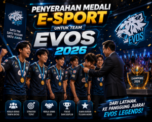 Penyerahan Medali E-Sport