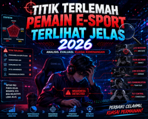 Titik Terlemah Pemain E-Sport