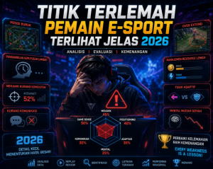 Titik Terlemah Pemain E-Sport
