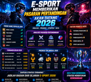 E-Sport Memberikan Pasaran