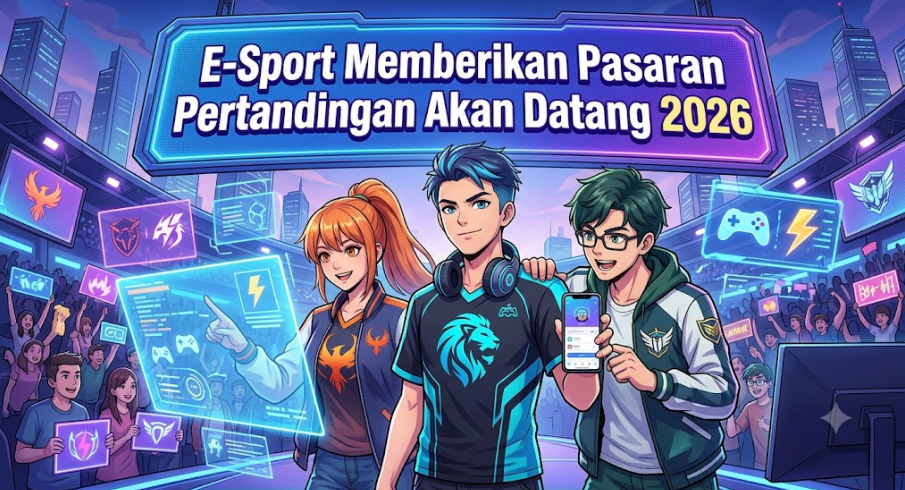 E-Sport Memberikan Pasaran