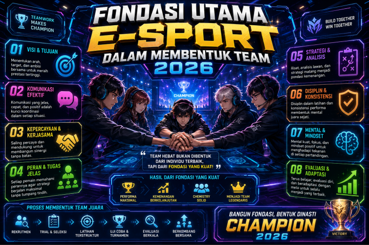 Fondasi Utama E-Sport