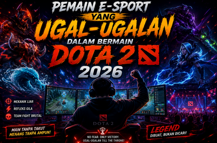 Pemain E-Sport Yang Ugal-Ugalan