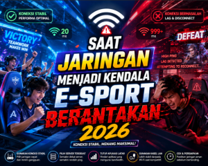Saat Jaringan Menjadi Kendala E-Sport