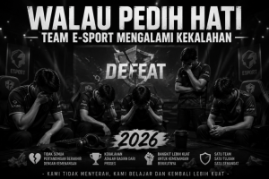 Walau Pedih Hati Team E-Sport