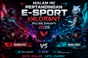 Malam Ini Pertandingan E-Sport